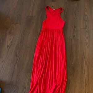 Red Maxi Dress